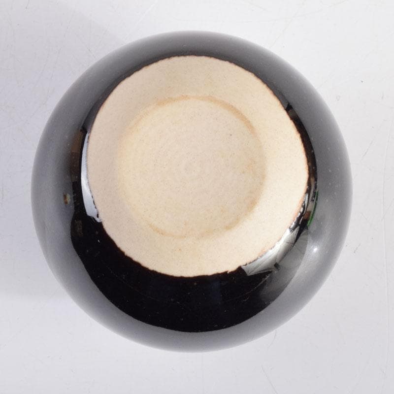 茶道具 古瀬戸 加藤藤山作 文琳茶入 仕覆付 共箱 V 8857 - メルカリ