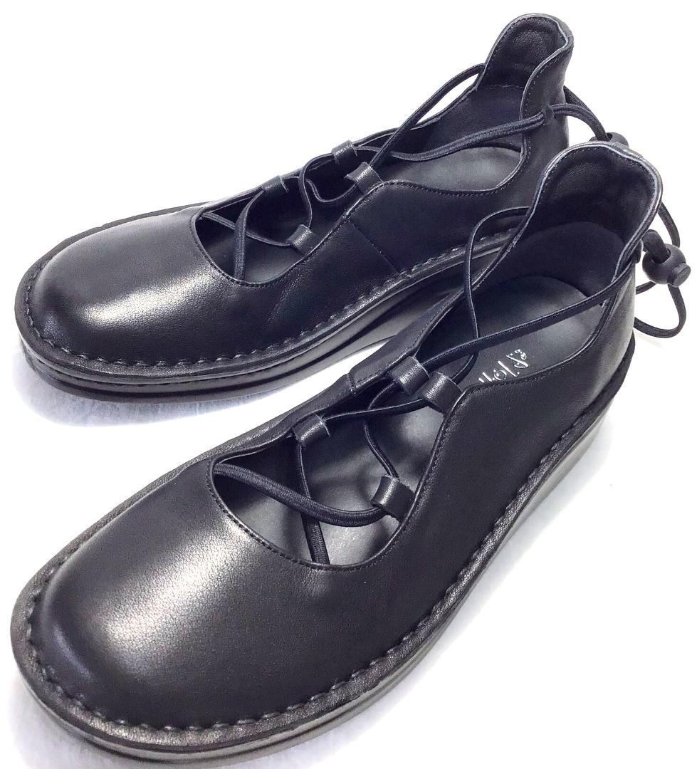 インコルジェ 8162 ブラック 22.5cm レディースシューズ