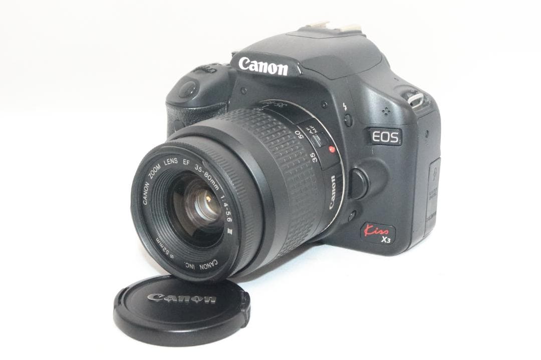 初心者応援セット！元箱付き⭐Canon Kiss X3⭐一眼レフ スマホ転送OK
