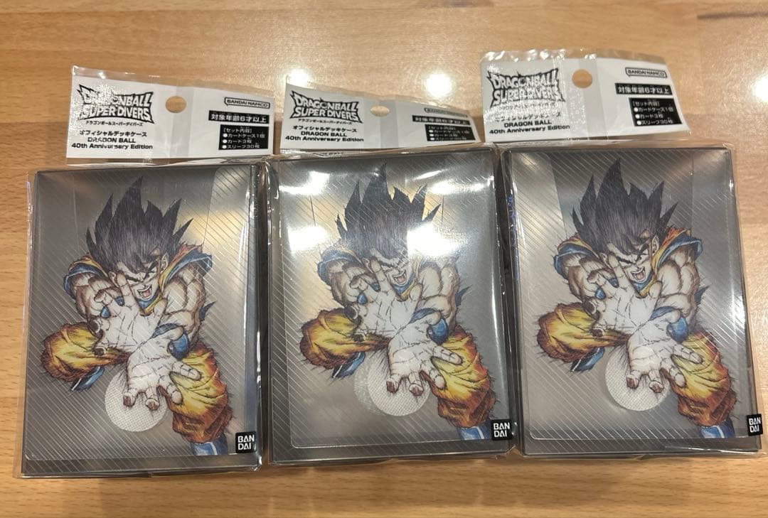 ドラゴンボール ダイバーズ 未開封 40th周年 デッキケース フルセット