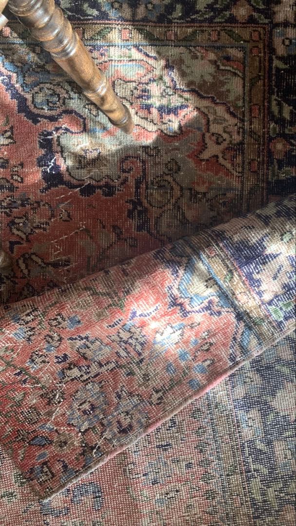 70×237 \"SAKURA” ViNTAGE TURKiSH RUG