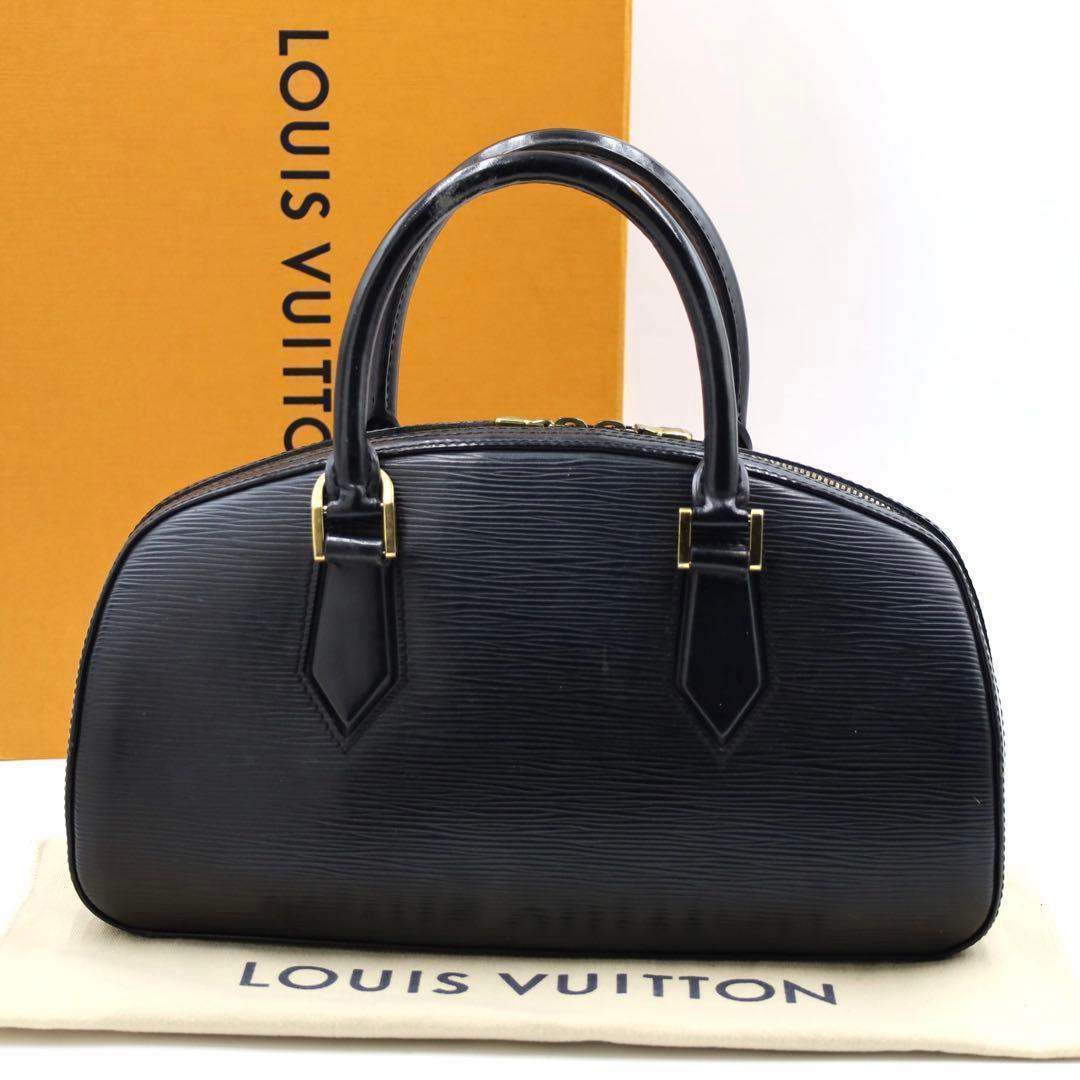 ルイヴィトン エピ ジャスミン ハンドバッグ トートバッグ ブラック