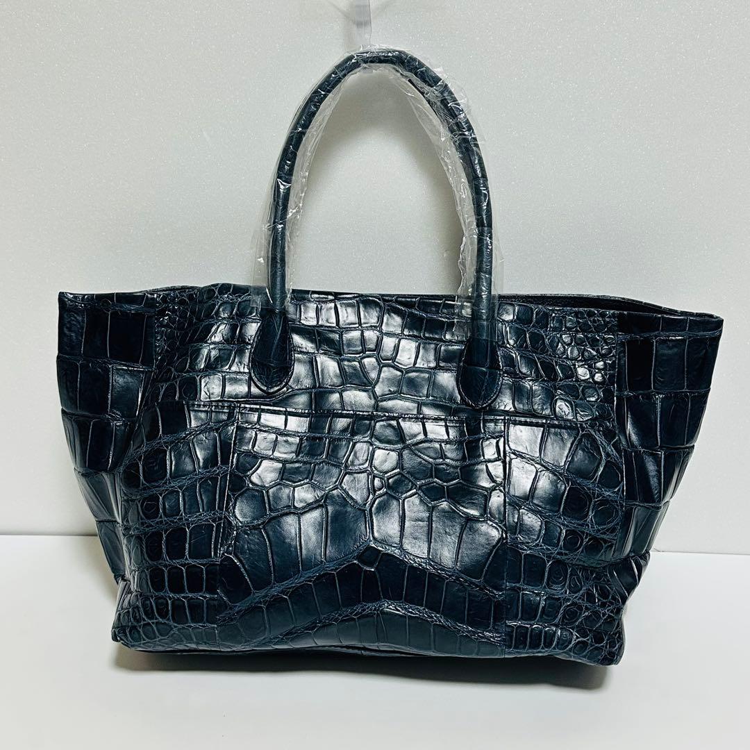 新品未使用】Alumuco クロコダイル トートバッグ - メルカリ