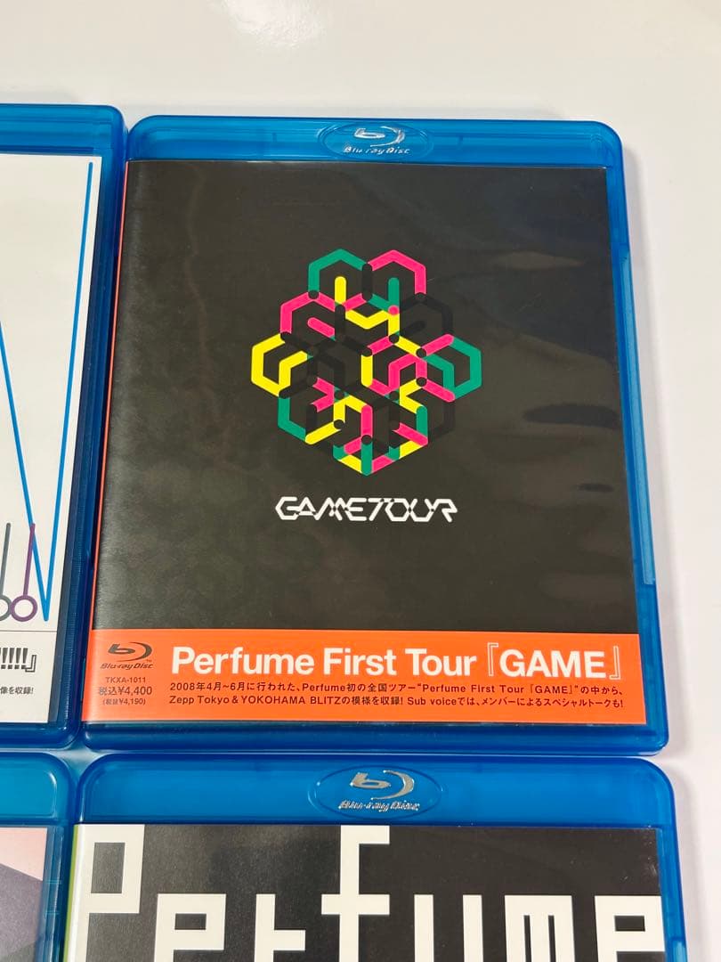 6枚セット ステッカー付き】 初回盤 Perfume 初期 Blu-ra - メルカリ