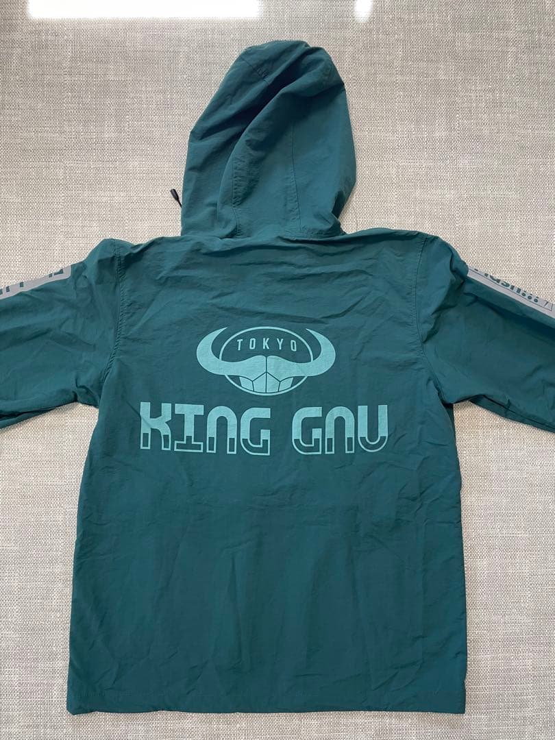 新品】King Gnu キングヌー アノラック パーカー グリーン - メルカリ
