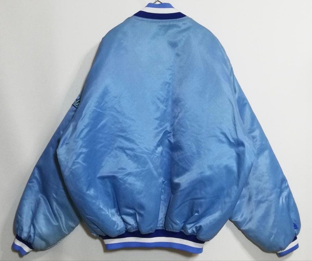 Majestic Los Angeles Lakers スタジャン 水色