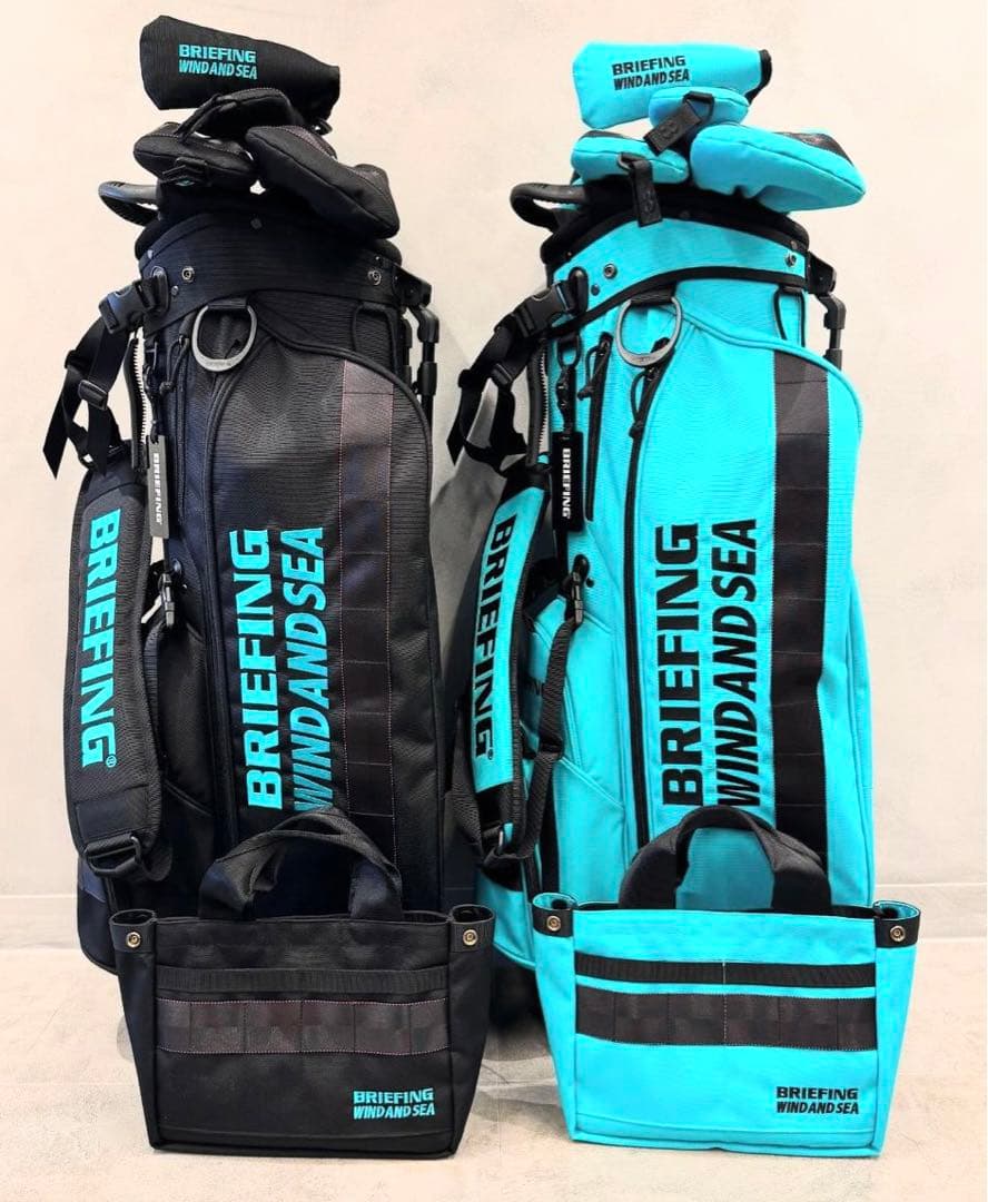 BRIEFING WIND AND SEA キャディバッグ ミントブルー WDS - メルカリ