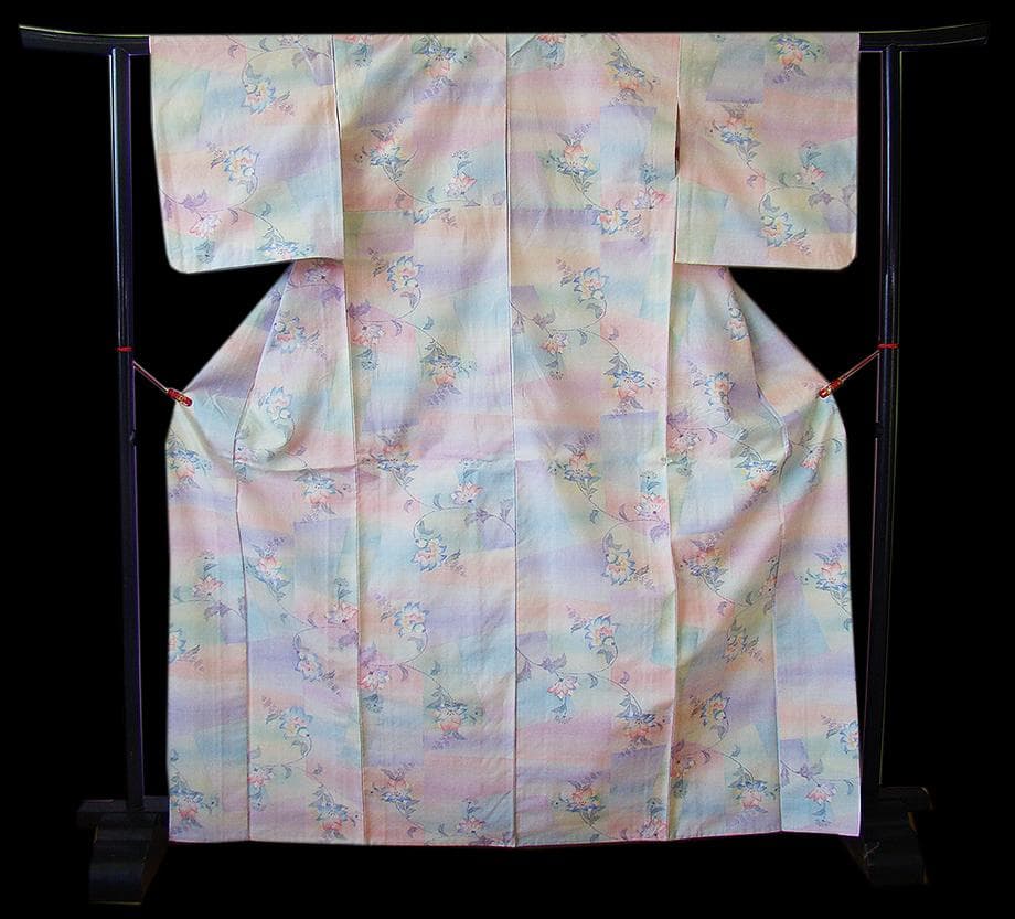 値下げ交渉OK！単衣 十日町紬 紬着尺 正絹 B948 - メルカリ