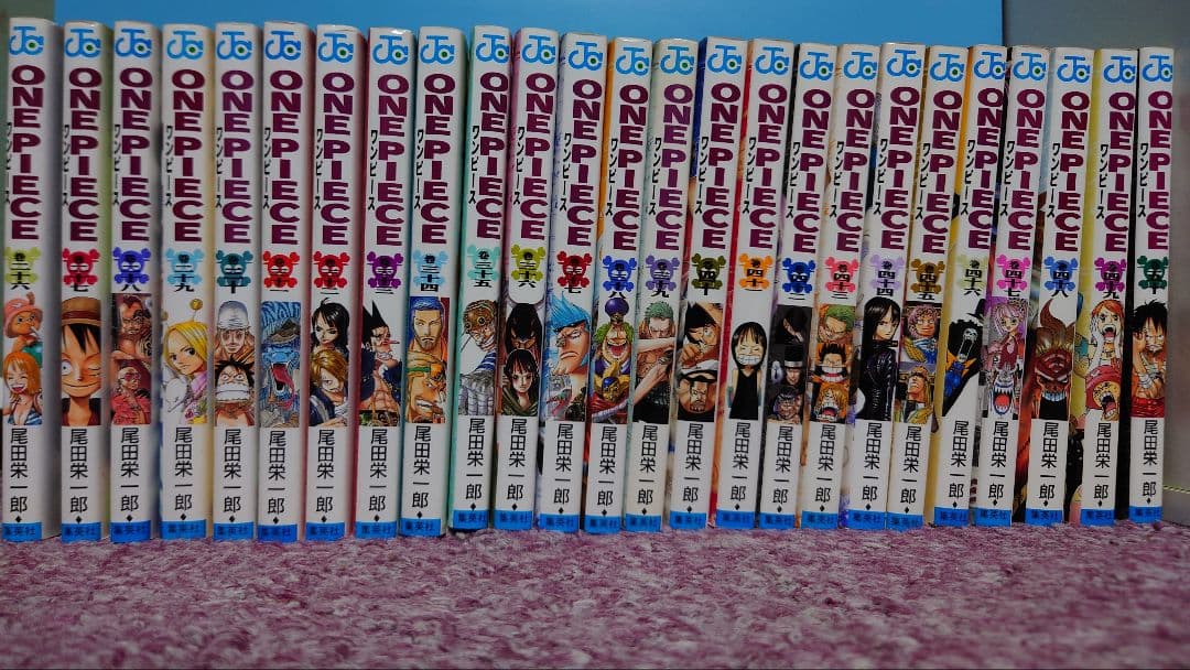 ONE PIECE 　1巻〜81巻(80巻無）