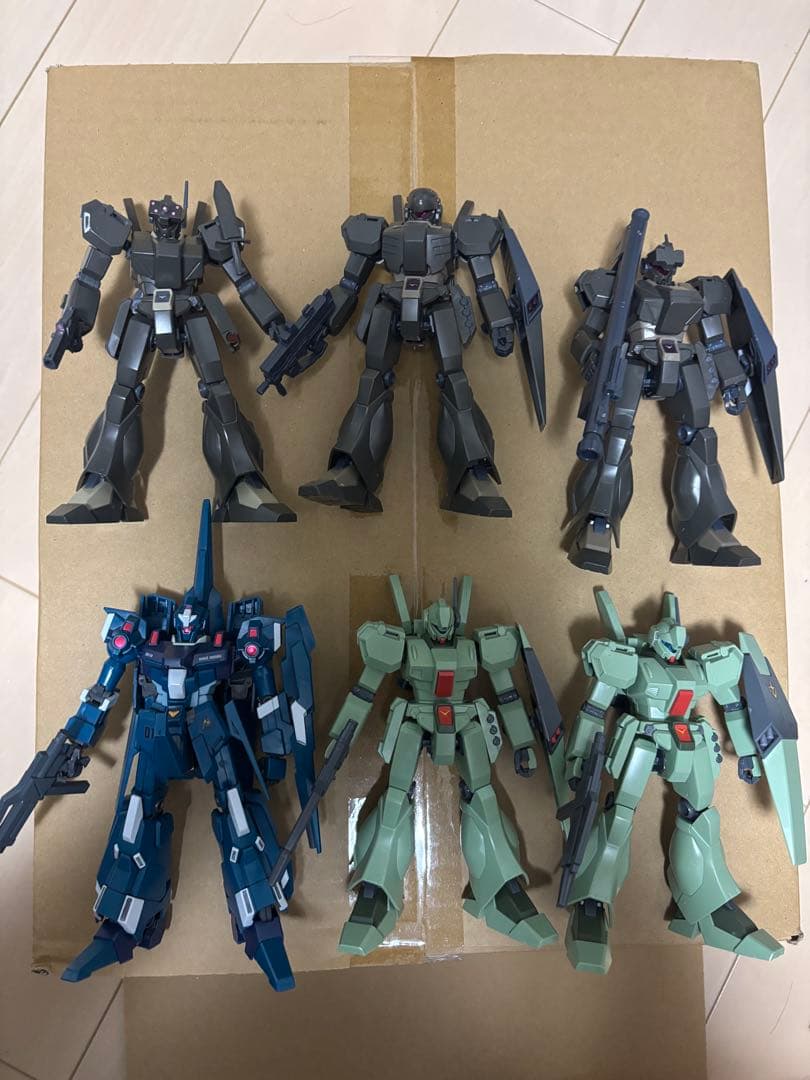 HG ジェガン リゼル シルヴァ・バレト ガンプラ セット HGUC シルヴァ・バレトのパッケージ・ランナー レビュー | ガンダム