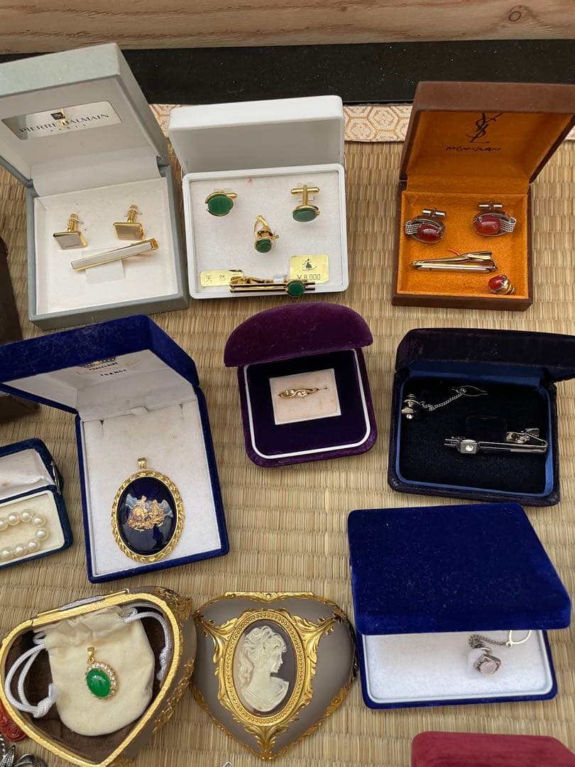 アクセサリーまとめ売りヴィンテージ 遺品整理 何点シルバー刻印あり