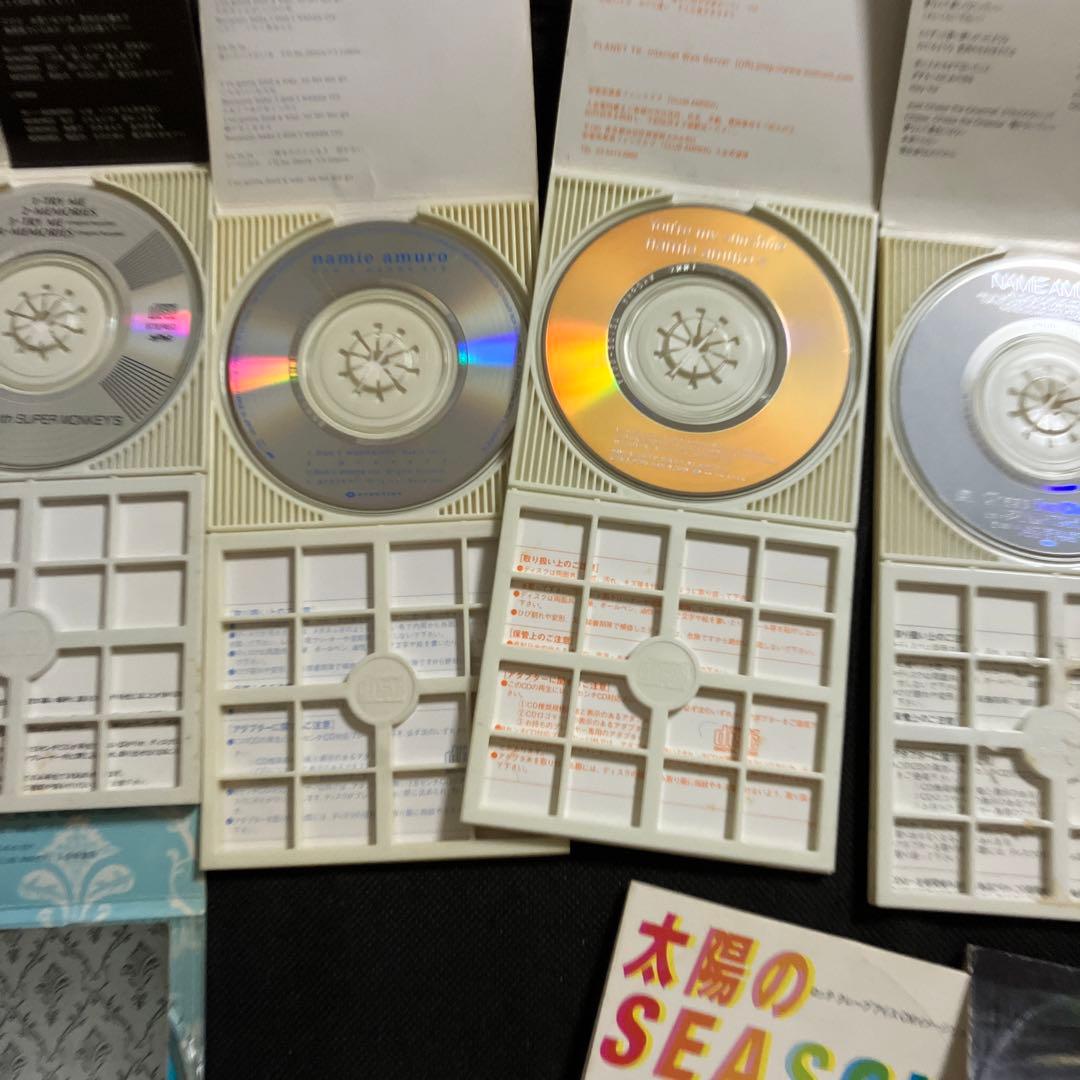 安室奈美恵 シングル CD 7枚セット おまけ付き 太陽のシーズン - メルカリ