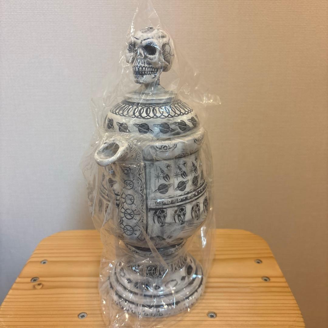 お香 NEIGHBORHOOD Dr.WOO INCENSE CHAMBER NEIGHBORHOOD BOOZE Dr.Woo Rose Skull Ceramics CHAMBER Incense