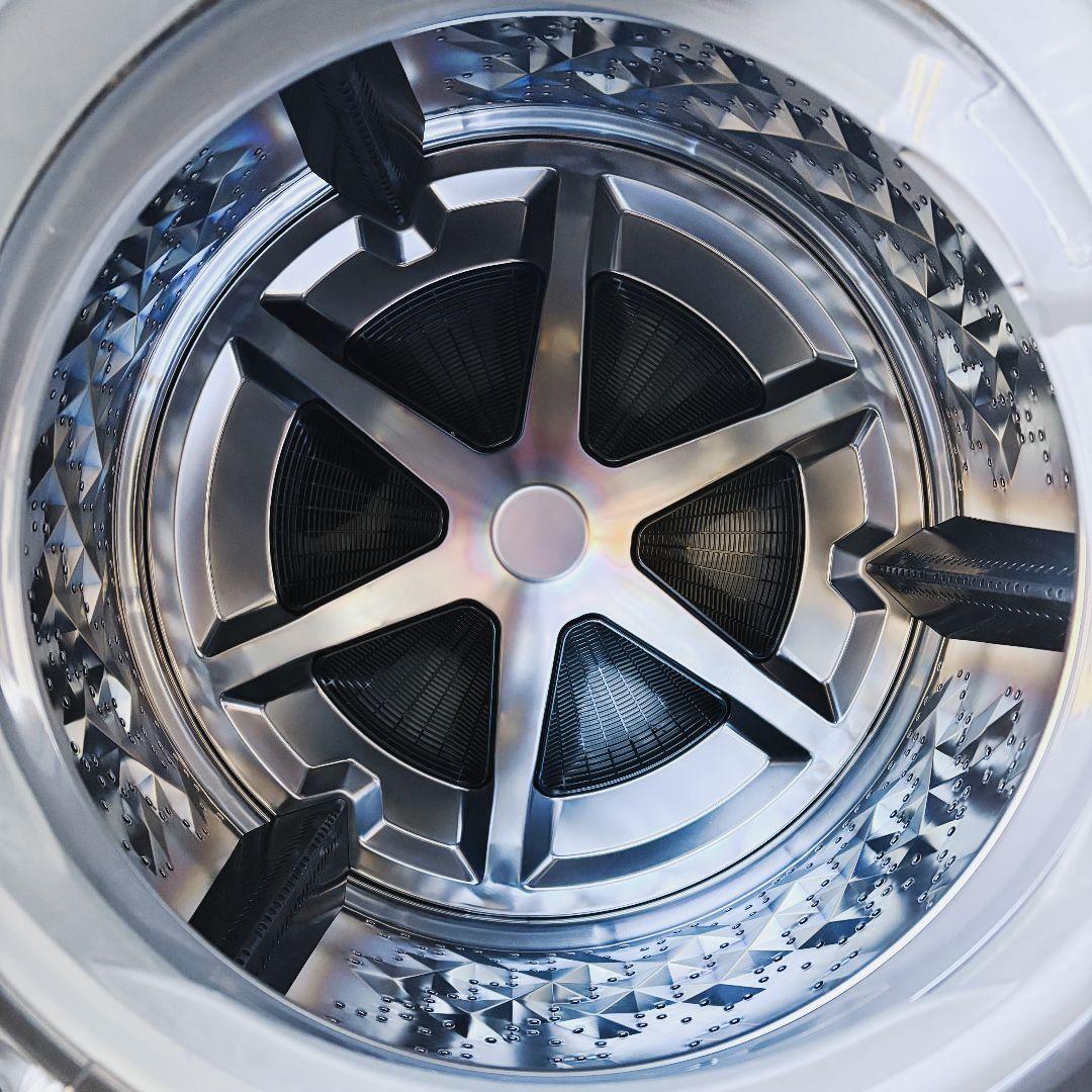 配送設置無料！純正パナソニック自動投入スマートスタイリッシュドラム！完動超美品！