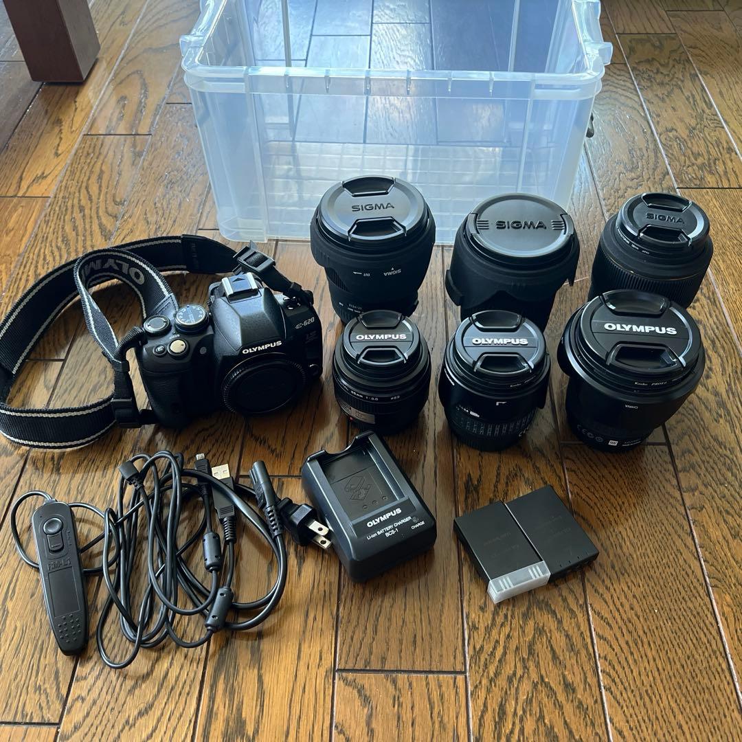 【美品‼️】オリンパス一眼レフE-620 レンズ6本セット Amazon | OLYMPUS デジタル一眼カメラ E-620 レンズキット | デジタル