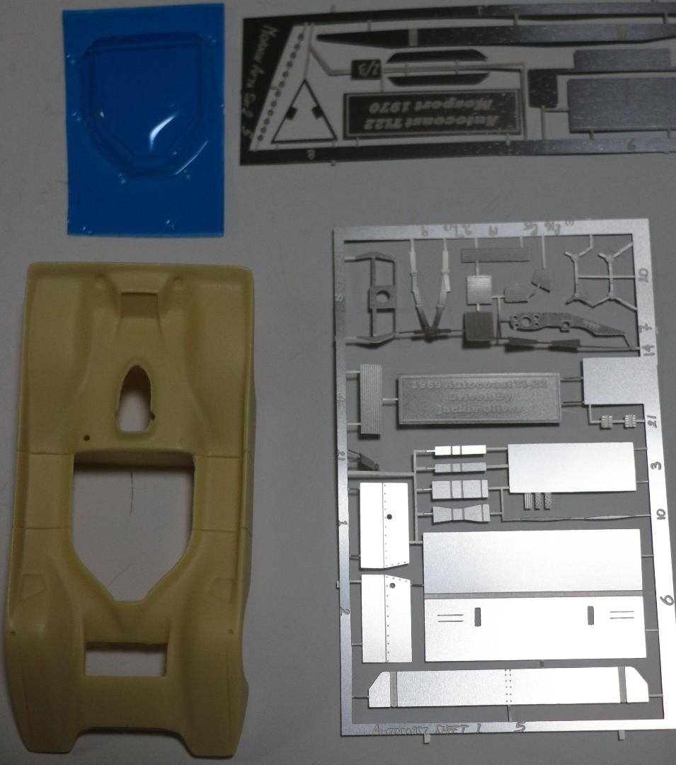 マシューモデル（英国）オートコースTi22 1970カンナム レジン