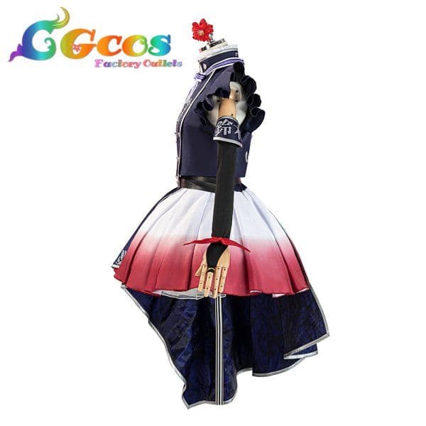 鈴木ヒナ 「藍の華」ライブ衣装 コスプレ衣装 ヒメヒナ HIMEHINA