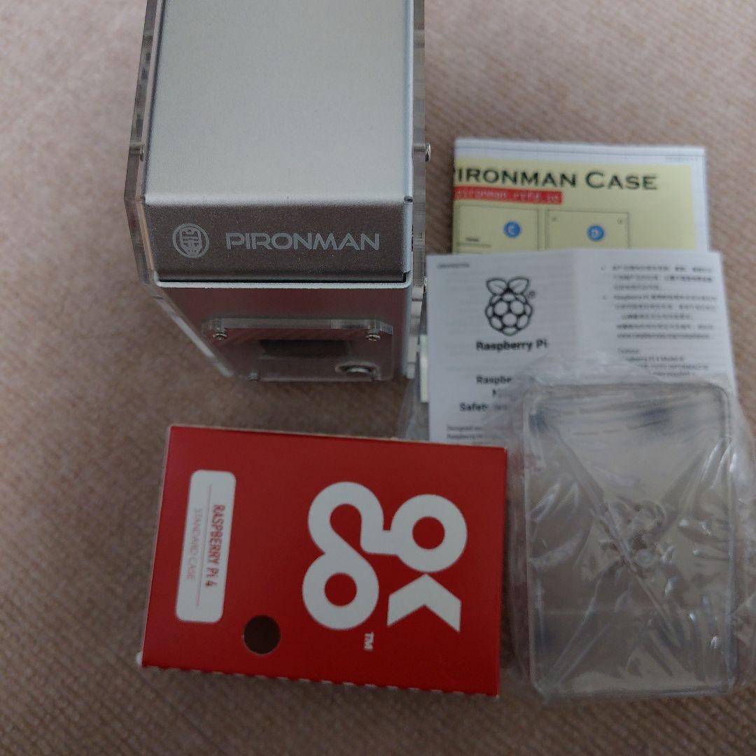 Pironman PCケース + Raspberry Pi 4 　中古 81GG0YMB7oL._AC_UF894,