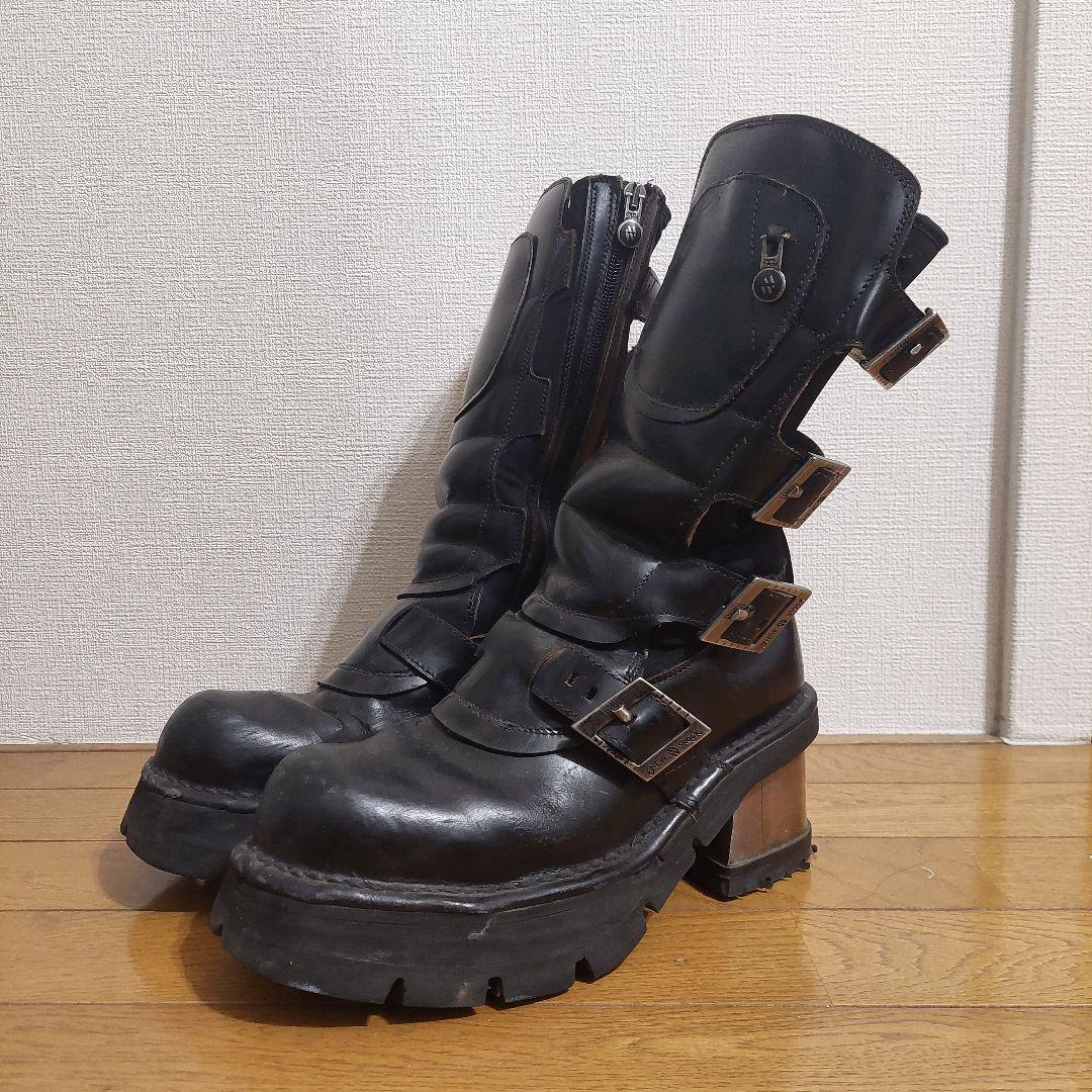 NEWROCK ニューロック ロングブーツ ヒール ヴィンテージ スペイン製