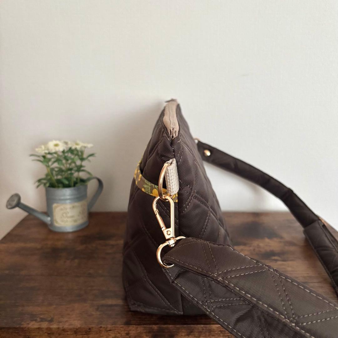 ゆうママ様専用】30cmファスナーショルダーバッグ ナイロンオックス