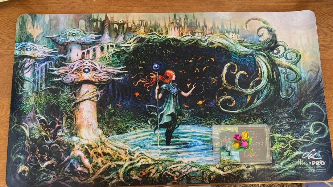 成長のらせん プレイマット Seb McKinnon サイン入り MTG - メルカリ