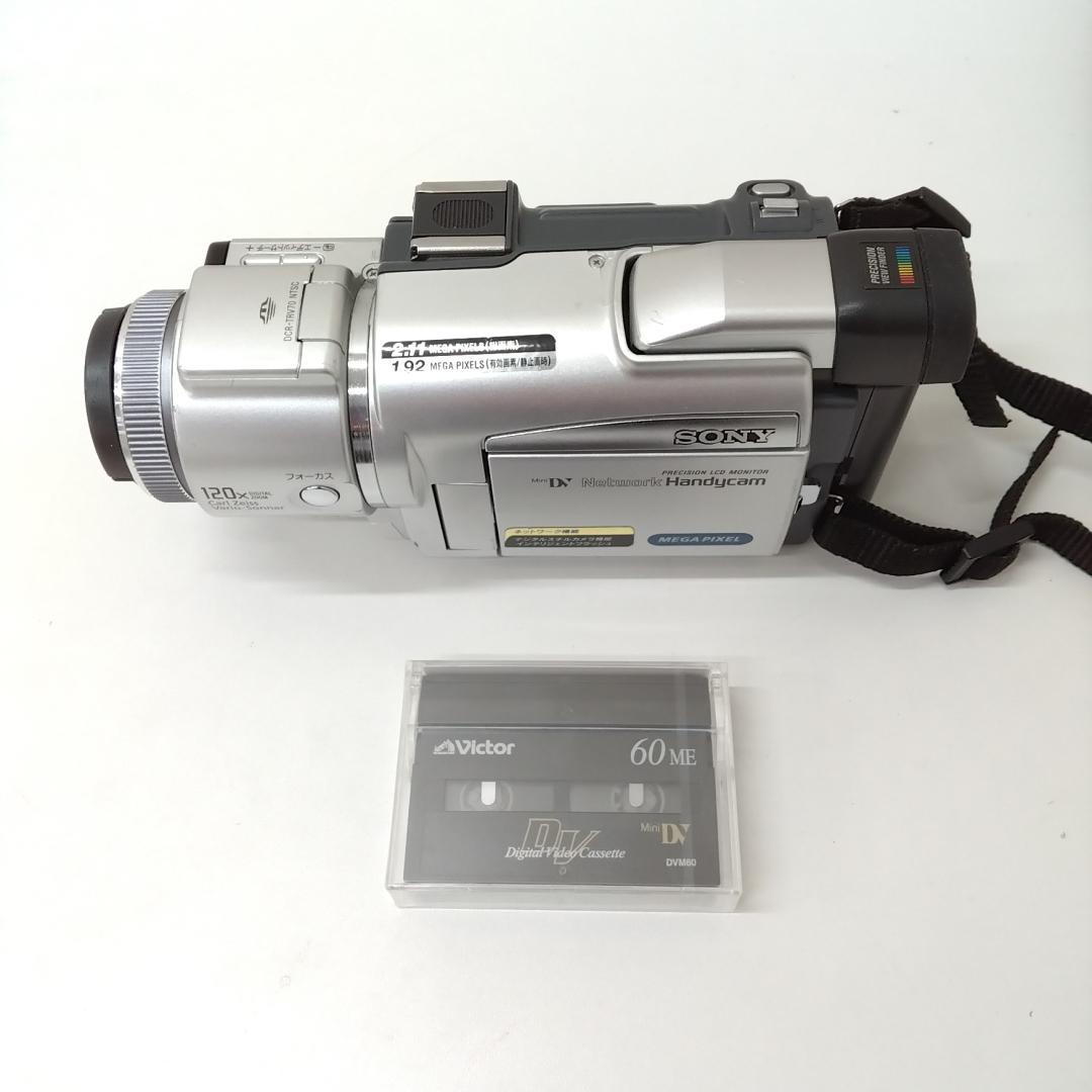 若《KJPPK》SONY　DCR-TRV70　ビデオカメラ