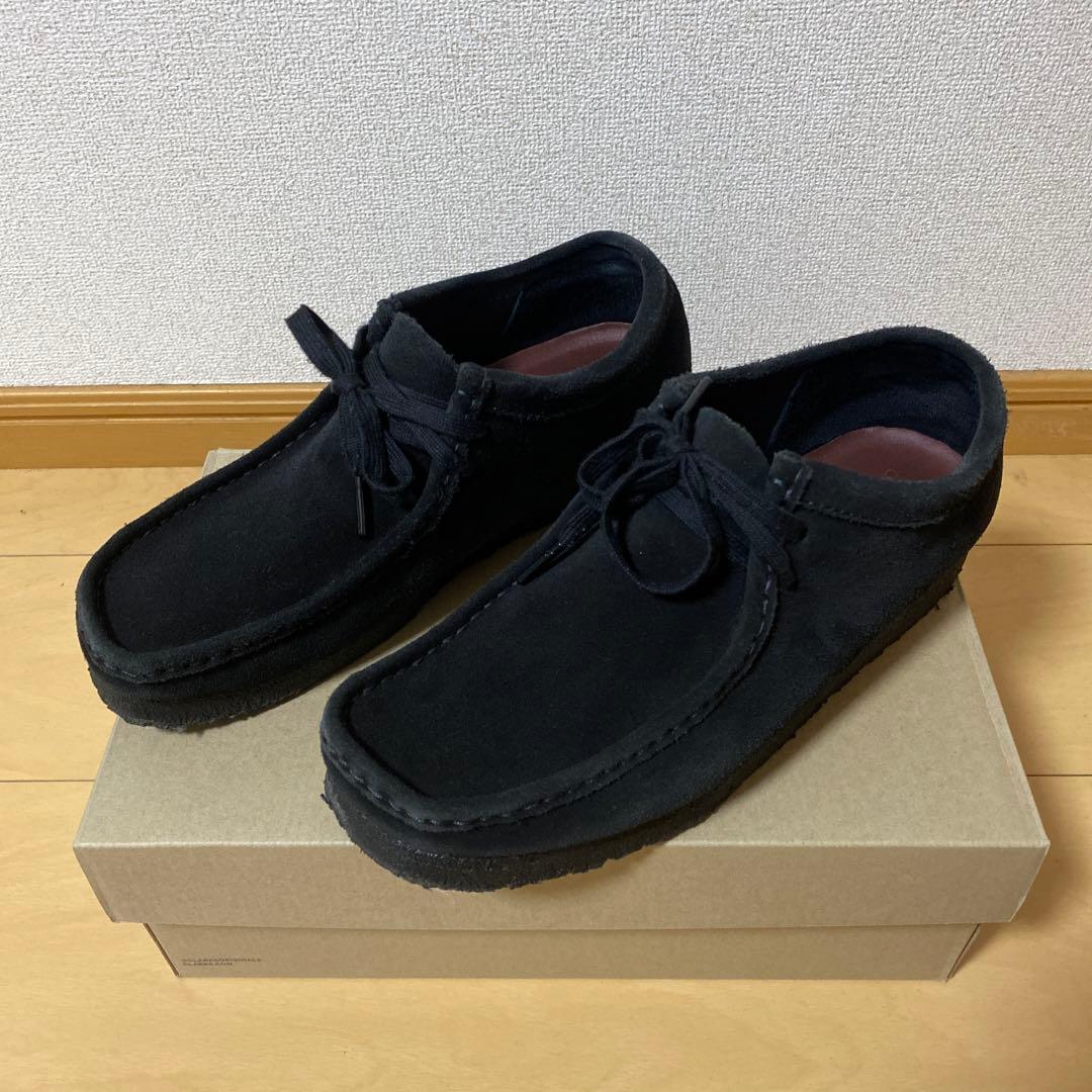 Clarks ワラビー　ブラック Wallabee.GTX / レディース ワラビーゴアテックス （ブラック/ブラック