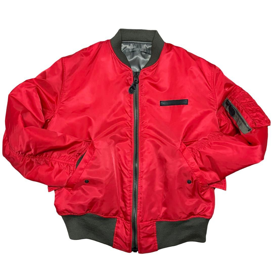 AVIREX アヴィレックス MA-1 赤 リバーシブル - メルカリ