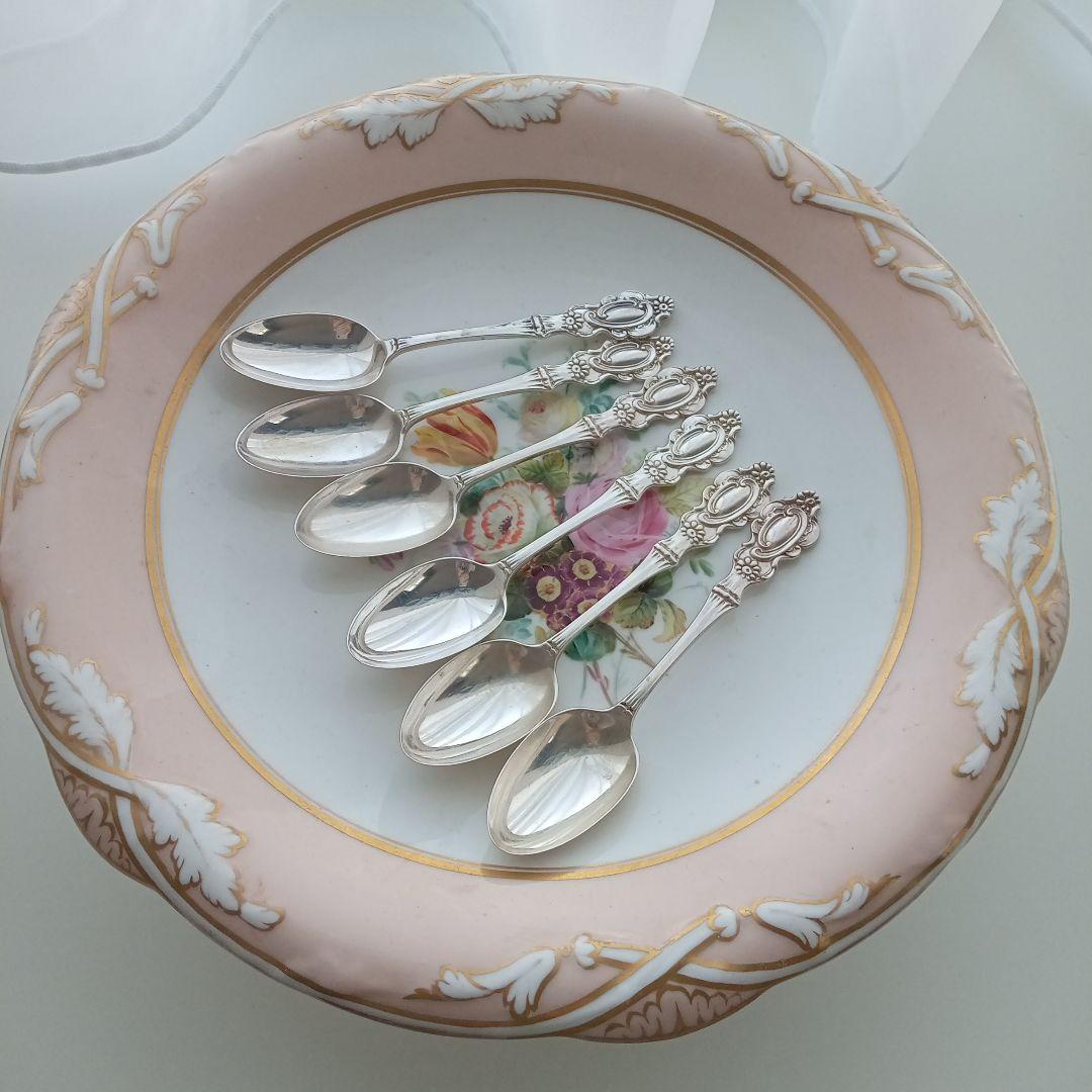 アンティークシルバー 純銀 スプーン6本セット ティースプーン 英国 イギリス 170521813.jpg?cmsp_timestamp=