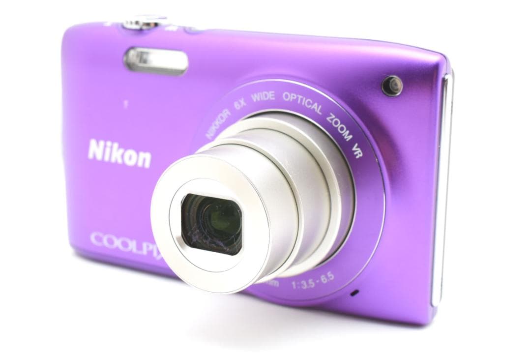 Nikon COOLPIX S3300 コンパクトデジタルカメラ パープルニコン - メルカリ