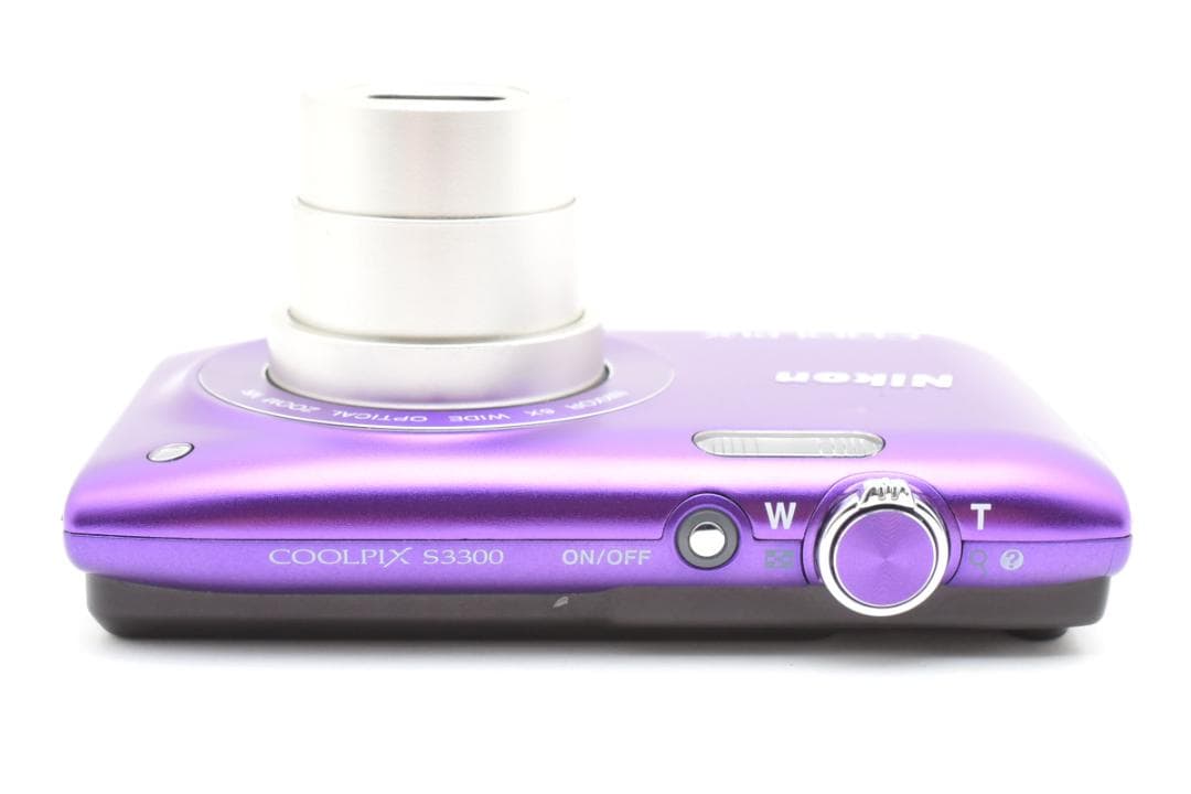 Nikon COOLPIX S3300 コンパクトデジタルカメラ パープルニコン - メルカリ