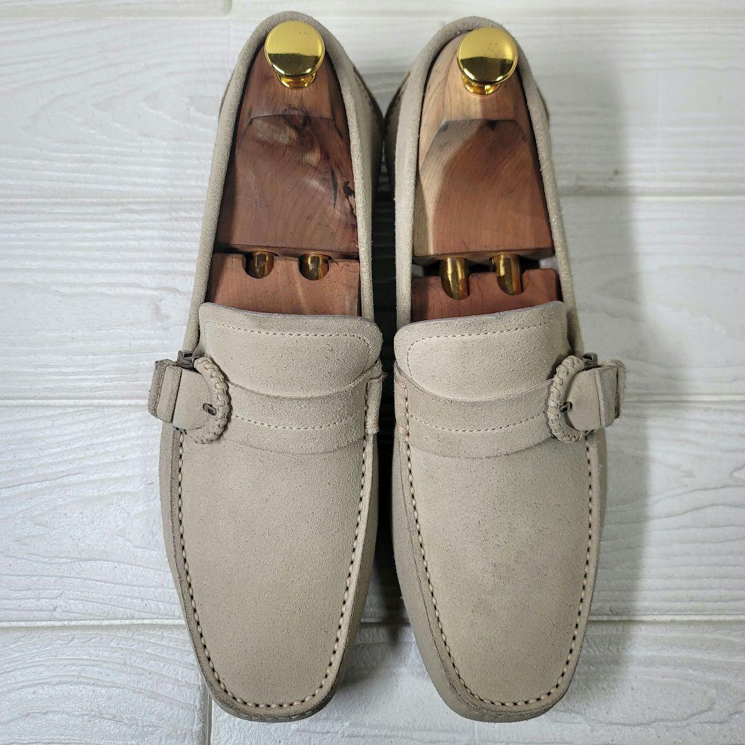 【美品】FERRAGAMO ドライビングシューズ 25cm ベージュ 楽天市場】フェラガモ ドライビング シューズの通販