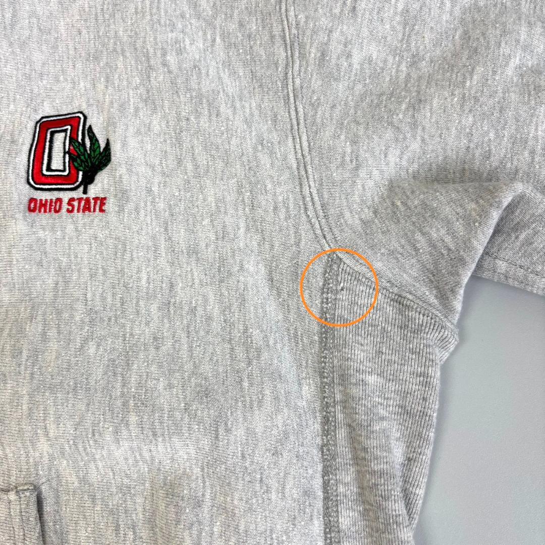 GG132《USA製》チャンピオン　リバースウィーブ　トリコタグOHIO 80S