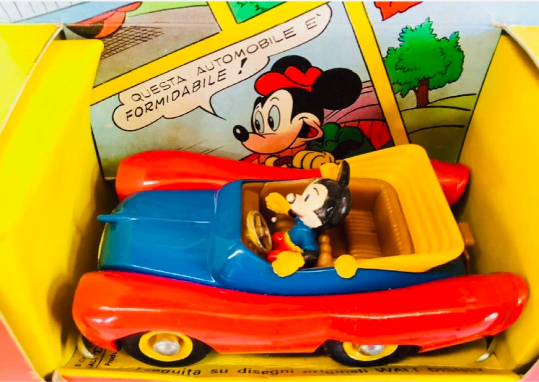 ミニカー ポリトイズ ミッキーマウス ミニカー Art. 602 ディズニー