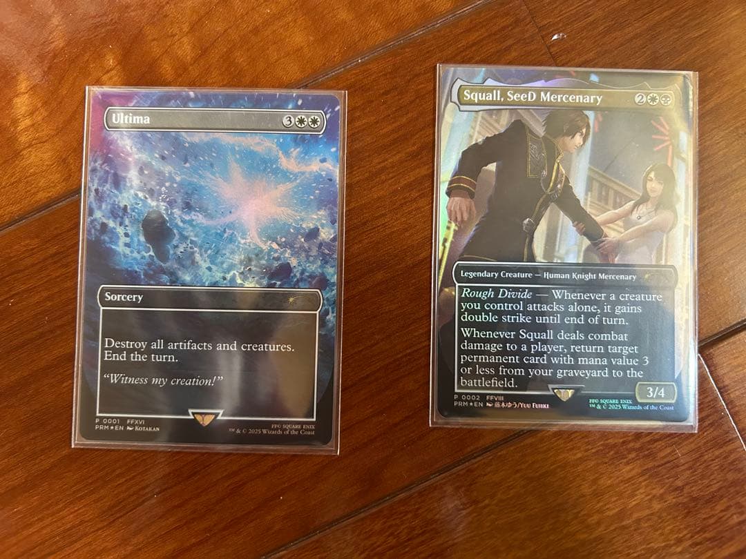 SeeDの傭兵、スコール　古代魔法「アルテマ」　2枚セット　mtg その2 SeeDの傭兵、スコール｜カードギャラリー｜マジック：ザ・ギャザリング