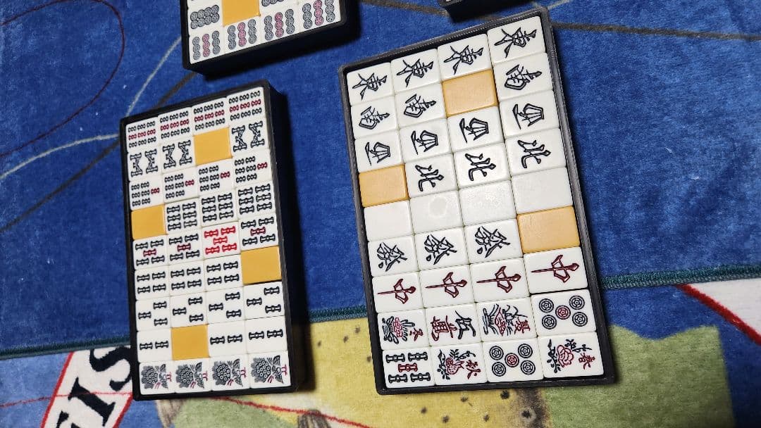 麻雀牌 セット 特大 Lサイズ まーじゃんぱい マージャンパイ 麻雀牌 L