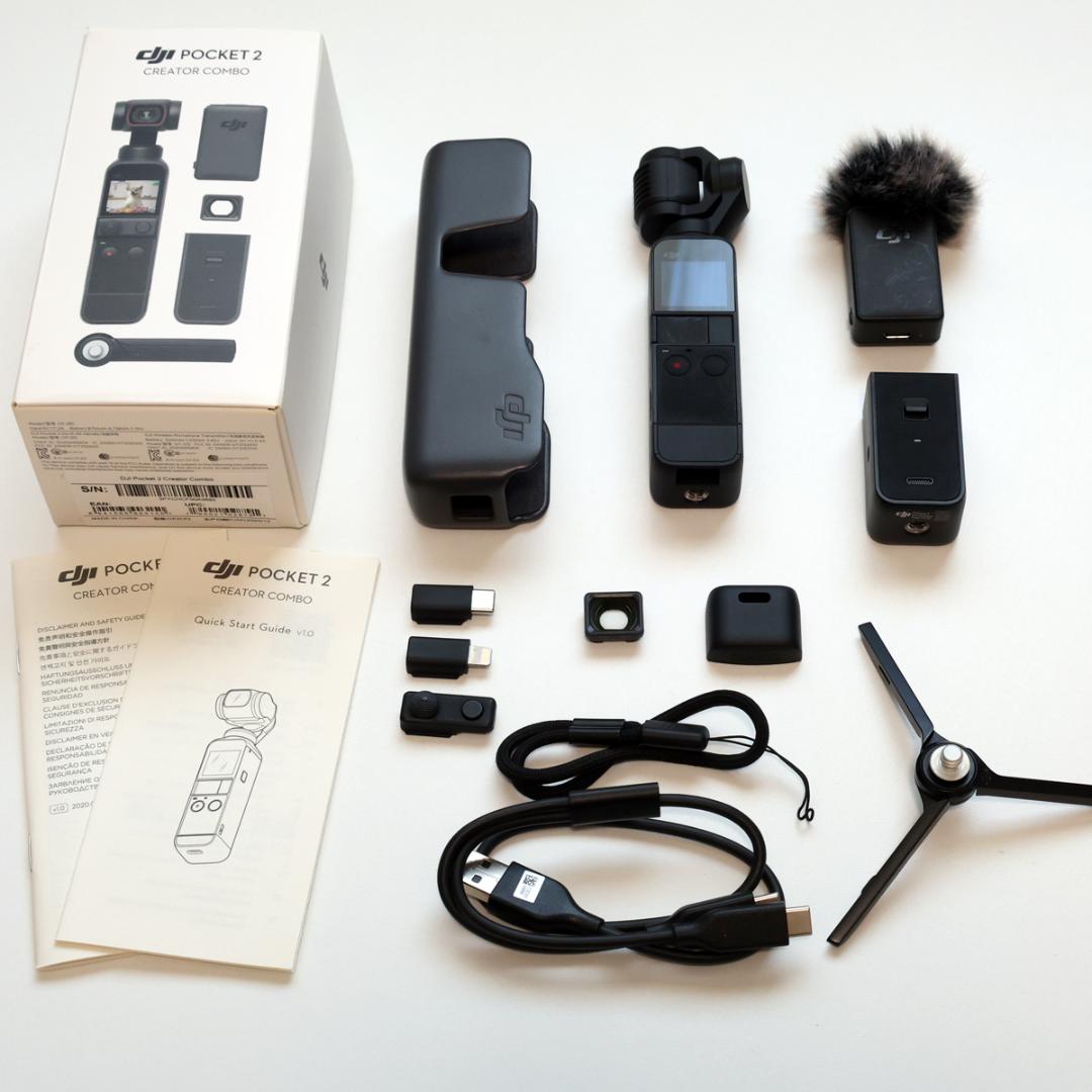附属品多数 DJI POKET 2 CREATOR COMBO Amazon.com : DJI Pocket 2 Creator Combo - 3 Axis Handheld Gimbal