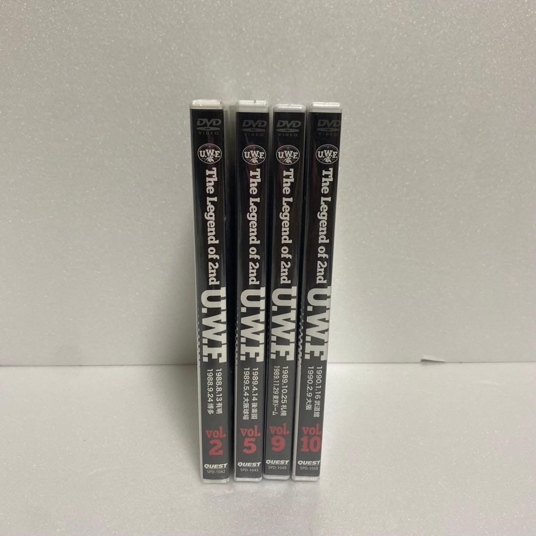 スポーツ・フィットネス The Legend of 2nd U.W.F.vol.2 /5/9/10DVD