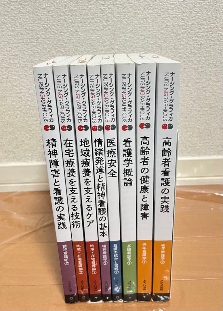 看護教科書・教材 まとめ売り ナーシンググラフィカ - メルカリ