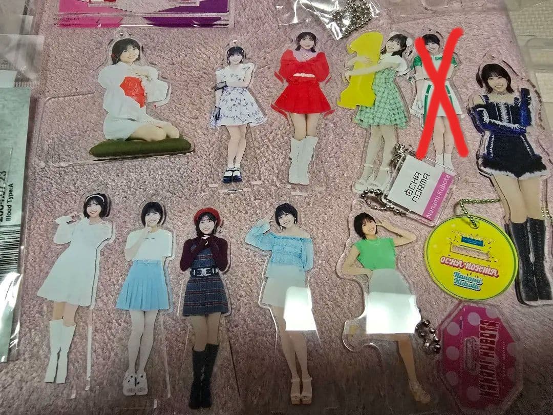 OCHA NORMA 窪田七海 FSK アクリルスタンド 窪田七海FSK詰め合わせ