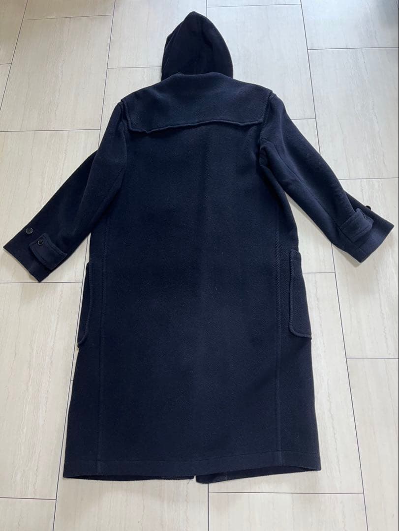 美品】グローバーオール ヘリンボーン ダッフルコート S サイズ大きめM