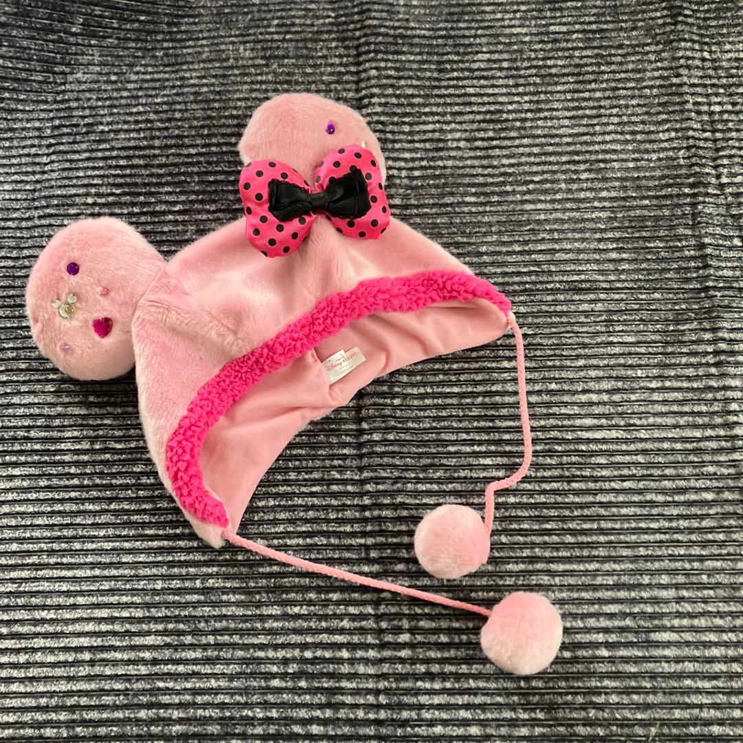 ディズニファンキャップ ミニーピンク（レア） - メルカリ