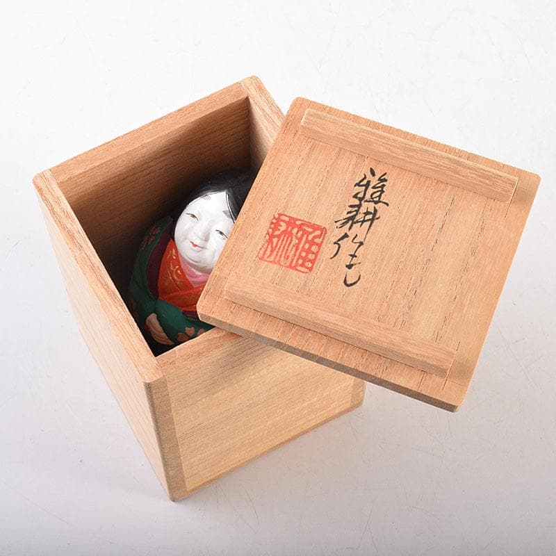 茶道具 京焼 北村雅耕作 お福 香合 共箱 V 8337 - メルカリ