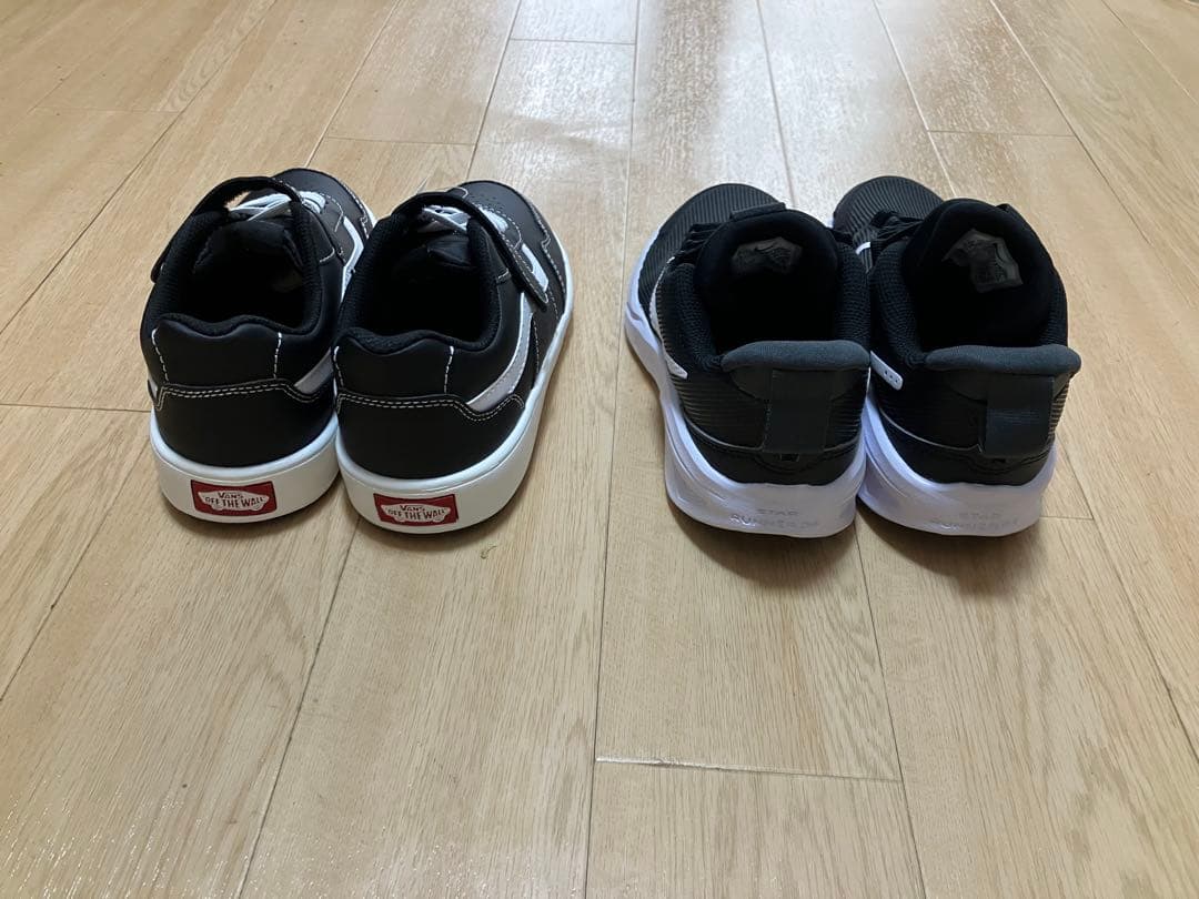 VANS NIKE スターランナー　スニーカー　男の子 21cm 21.5cm