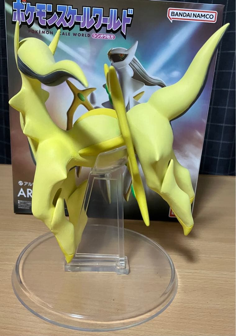 最終値下げ バンダイ ポケモンスケールワールド アルセウス 色違い
