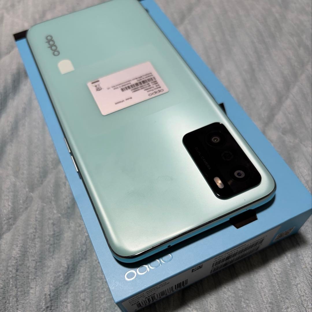 OPPO A55s 5G グリーン SIMフリー 64GB 動作確認済み - メルカリ