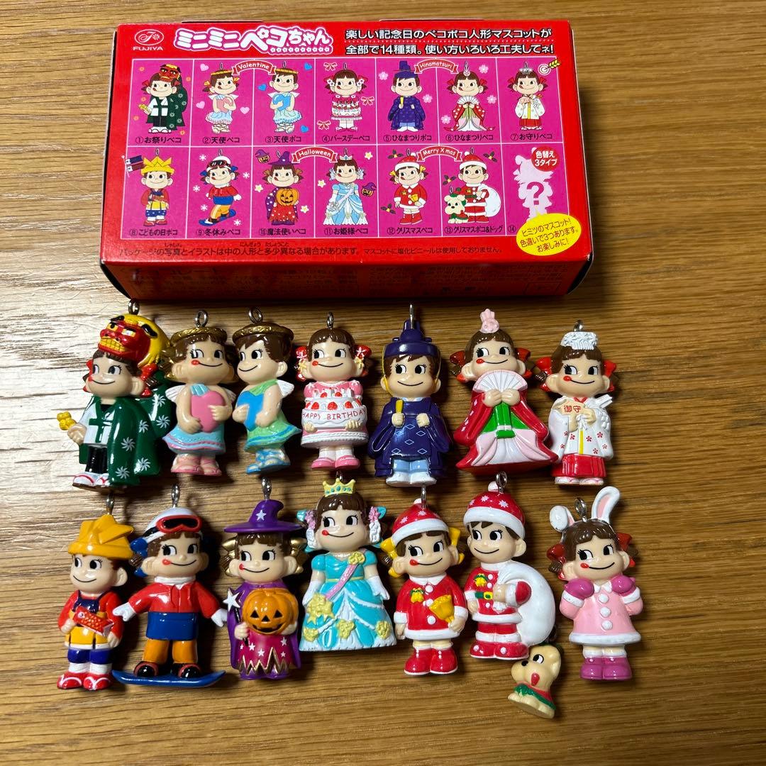 ハッピー記念日 ミニミニペコちゃん 14種 不二家 FUJIYA - メルカリ