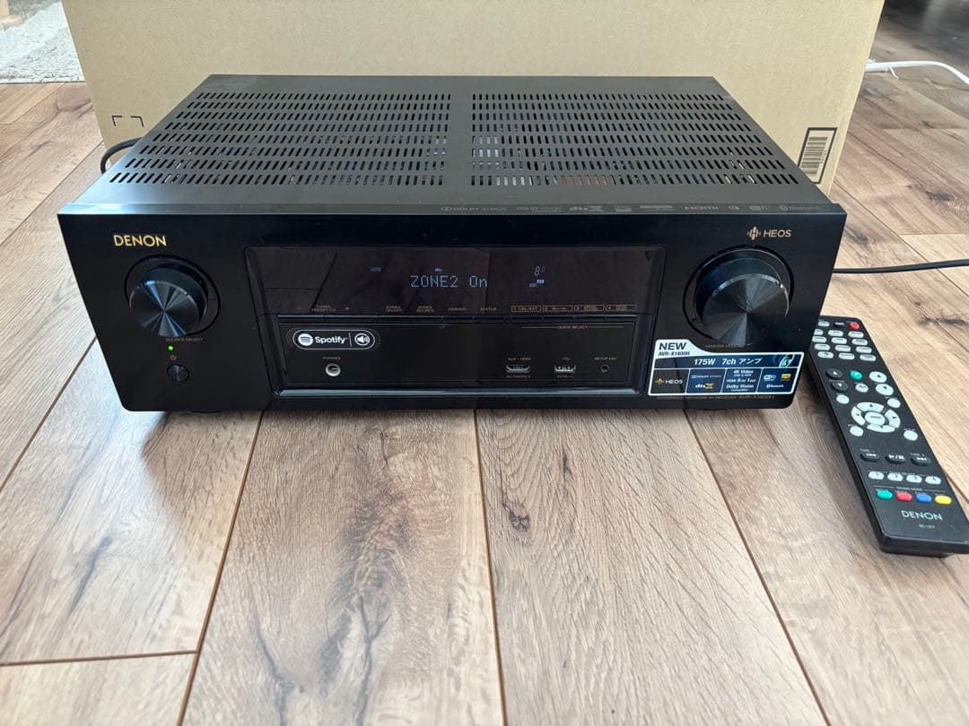 DENON AVアンプ AVR-X1400H AVR-X1400H_front-EU.png