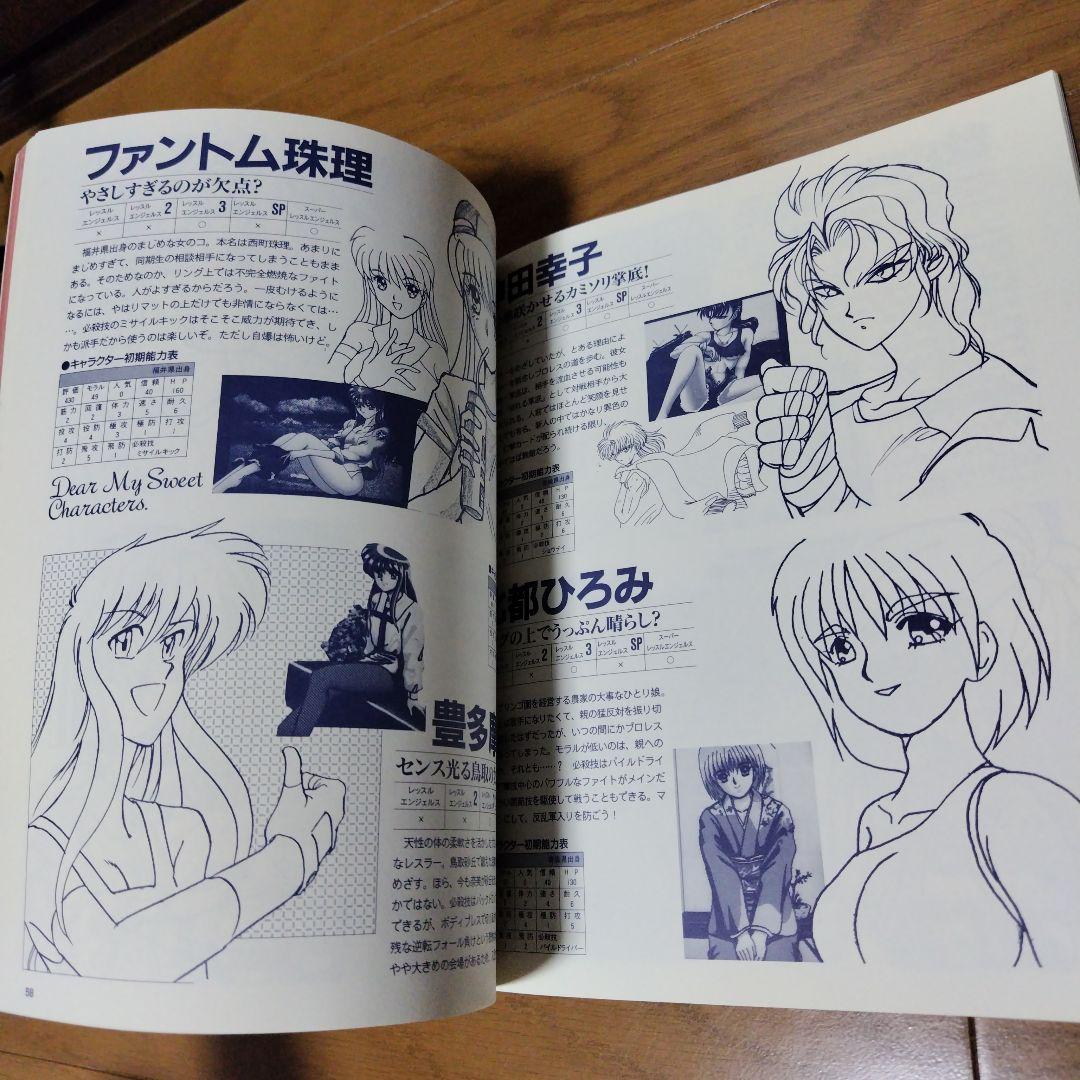 希少本 愛蔵版レッスルエンジェルスの世界