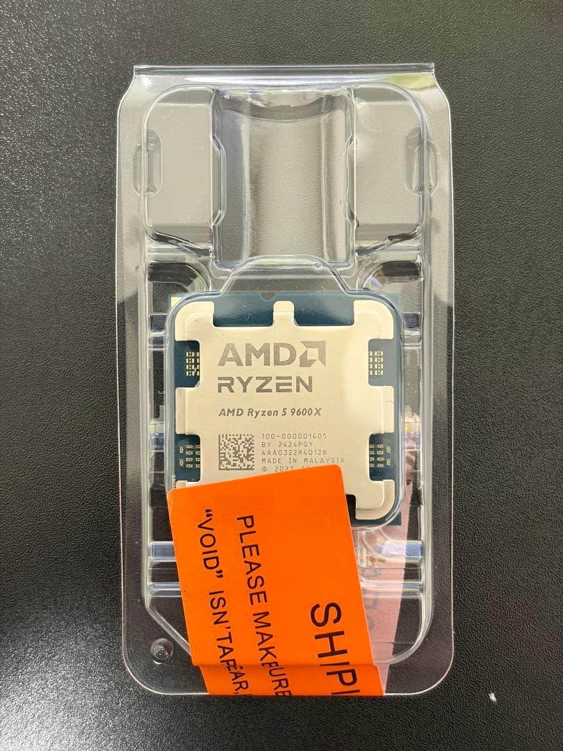 CPU AMD Ryzen5 9600x Amazon.com: AMD Ryzen™ 5 9600X 6-Core, 12-Thread Unlocked Desktop